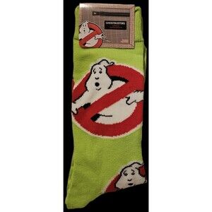 NEW ~ Ghostbusters Socks Crew ~ Shoe Size 6 - 12 ~ by CENTRIC